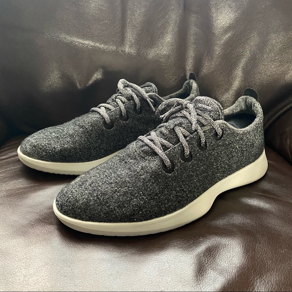 Men’s Grey Allbirds Wool Runners - Size 11